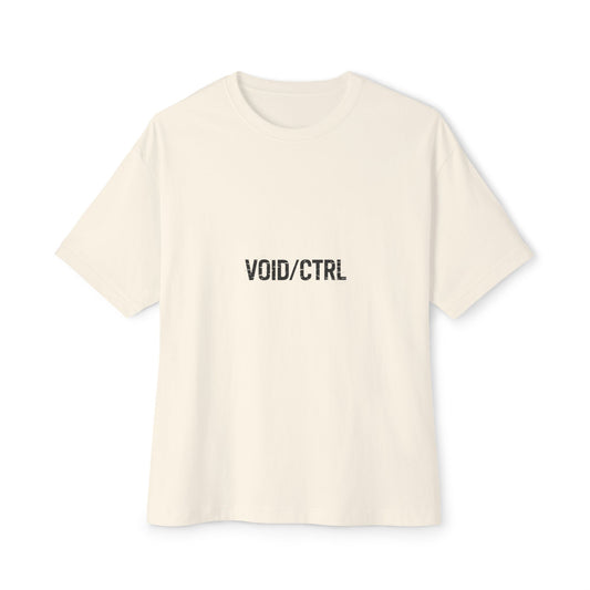 Oversized Tee - VOID/CTRL Design